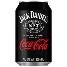 Jack & Coke 0.33 dob. (5%) DRS