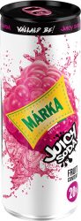 Márka Juicy Soda Málna  0,25 dob. 24/# DRS