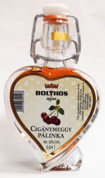 Bolyhos Szív ü. Ágyas Cigánymeggy pálinka 0.04