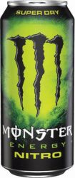 Monster Nitro Super Dry energiaital 0.5 12/# DRS